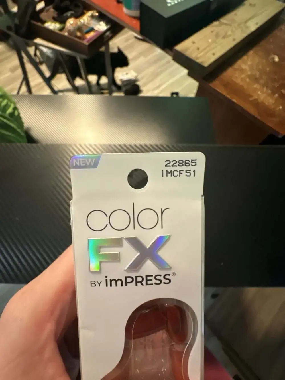 colorFX by imPRESS Press-On Fake Nails Ruby Rush 30ct